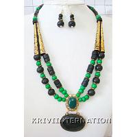 KNLLKM020 Beautifully Jewelry Necklace Earring Set