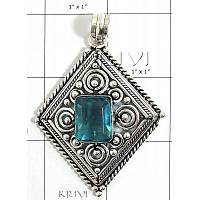KPLLKT172 Beautiful White Metal Jewelry Pendant