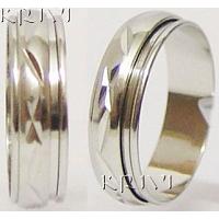 KRKRKS015 Plain Flat Fashion Jewelry Ring