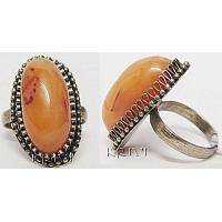 KRKRKS019 Coral Type Stone Fashion Ring