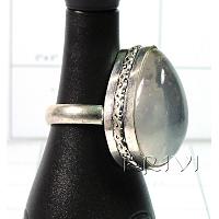 KRLLKT011 Fashionable German Silver Gemstone Ring