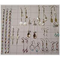 KWKQKT016 Amazing Wholesale Package of 24 Pairs of Earrings & 6 Bracelets
