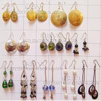 KWKQLL031 Indian Imitation Wholesale Hip Hop Earrings