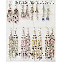 KWKSKM026 Mixed Lot of 250pc Stylish Hanging Earrings