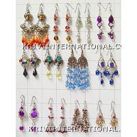 KWKSKM034 Assorted 200pc Designs of Costume Jewelry Earrings