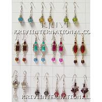 KWKSKM043 Mixed Lot of 250pc Stylish Hanging Earrings