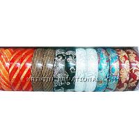 KWKTKR005 Combo Pack of 12 pc acrylic braceletes/bangles