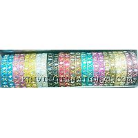 KWLKKO009 Combo Pack of 12 pairs of Lac bangles 