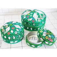 KWLLKM007 Combo pack of 3 pcs of jewelry boxes in 3 different sizes