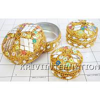KWLLKM008 Combo pack of 3 pcs of jewelry boxes in 3 different sizes