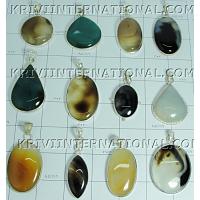 KWLLKT001 Lot of 100 gms (3.53 oz) Cab Stone Onxy Pendants