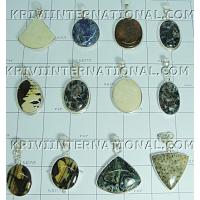 KWLLKT007 Lot of 250 gms (8.82 oz) Cab Stone Jesper Pendants