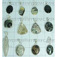 KWLLKT008 Lot of 500 gms (17.66 oz) Cab Stone Jesper Pendants