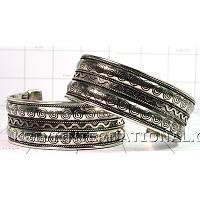 KWLLKT035 Wholesale lot of 15 pc Metal Cuff Bracelets